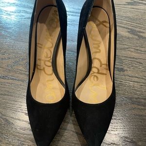 Sam Edelman hazel pumps black suede size 8